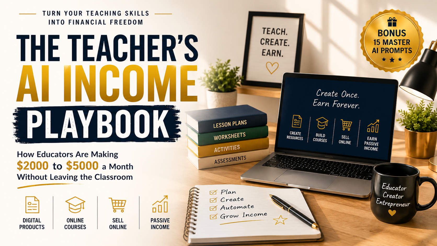 The Teachers AI Income Playbook