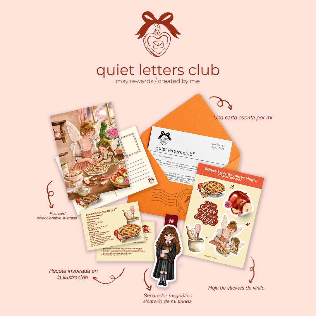 Quiet Letters Club | Created By Me 