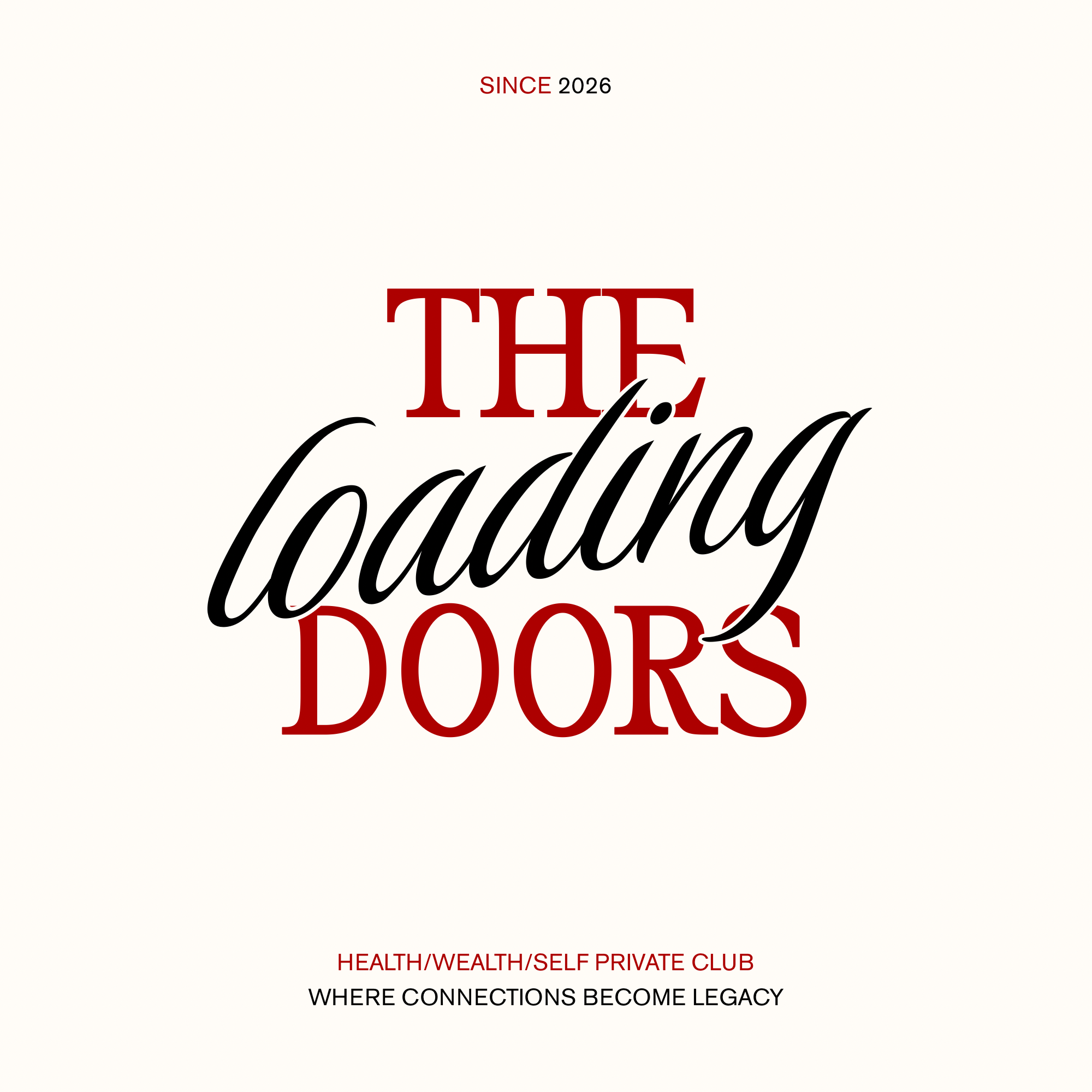 Loading Doors Founder's Club
