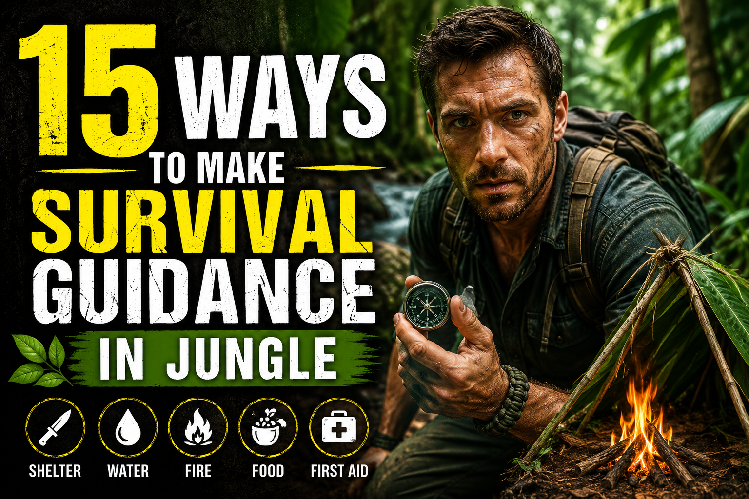 JUNGLE SURVIVAL GUIDE IN 15 WAYS 