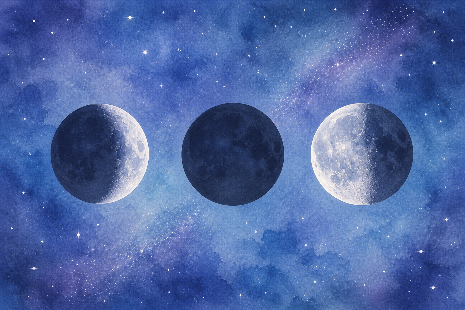 Viaje de 3 Lunas · 3 Círculos 🌗🌘🌑