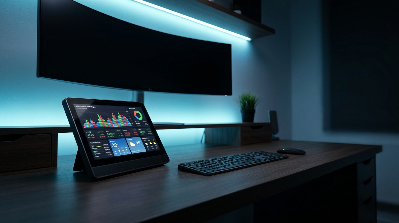 PixelFrame™ Living Gallery – Smart Visual Dashboard