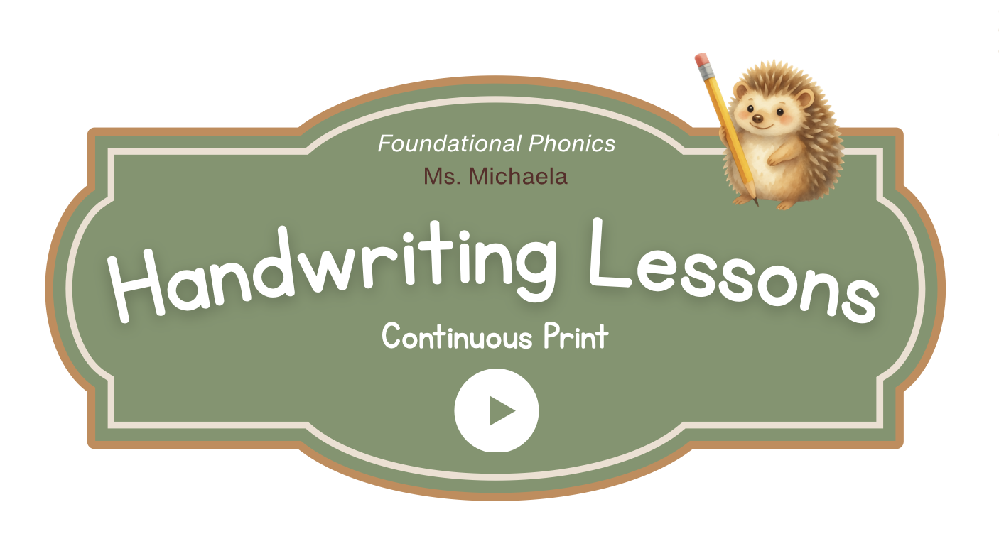 Handwriting Course