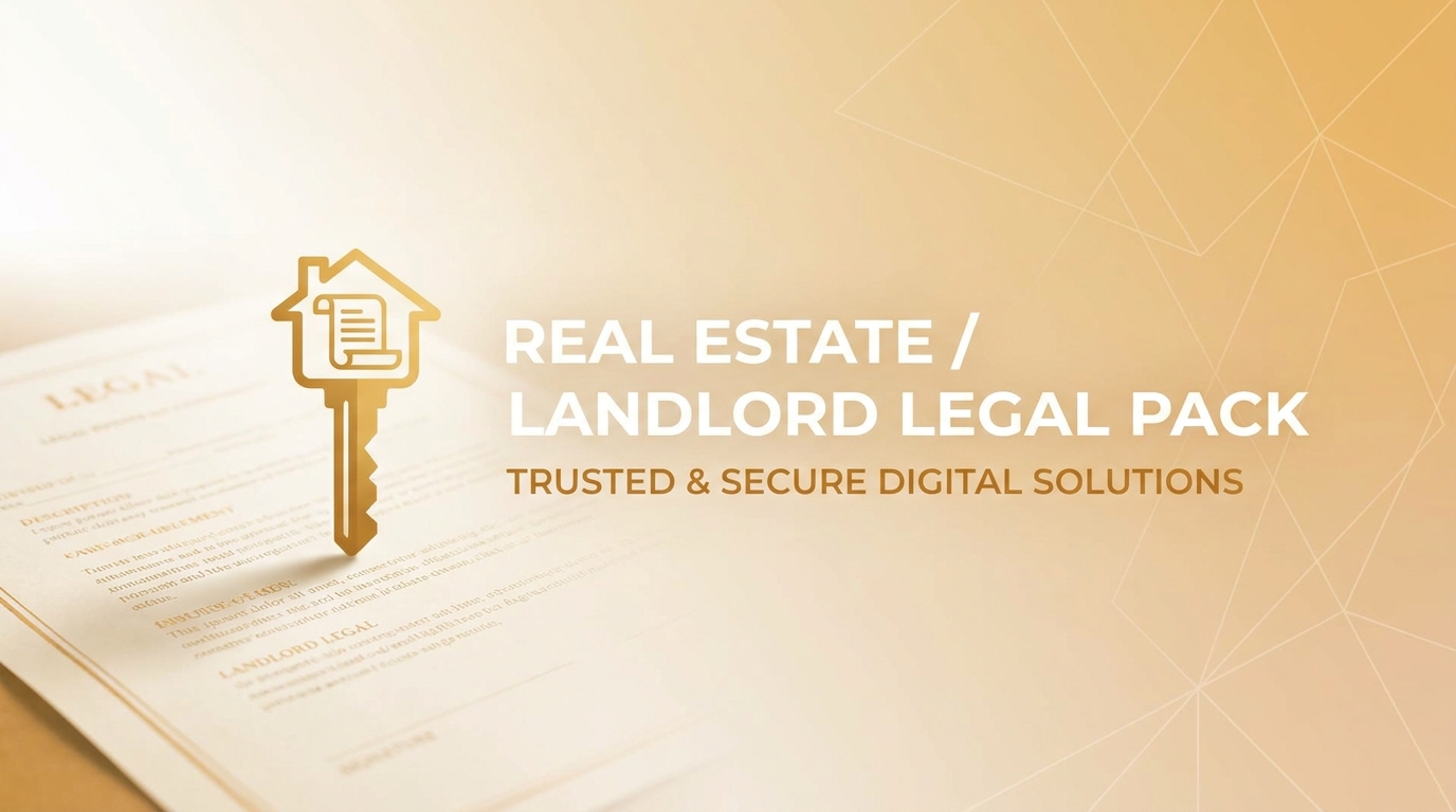 Real Estate / Landlord Pack