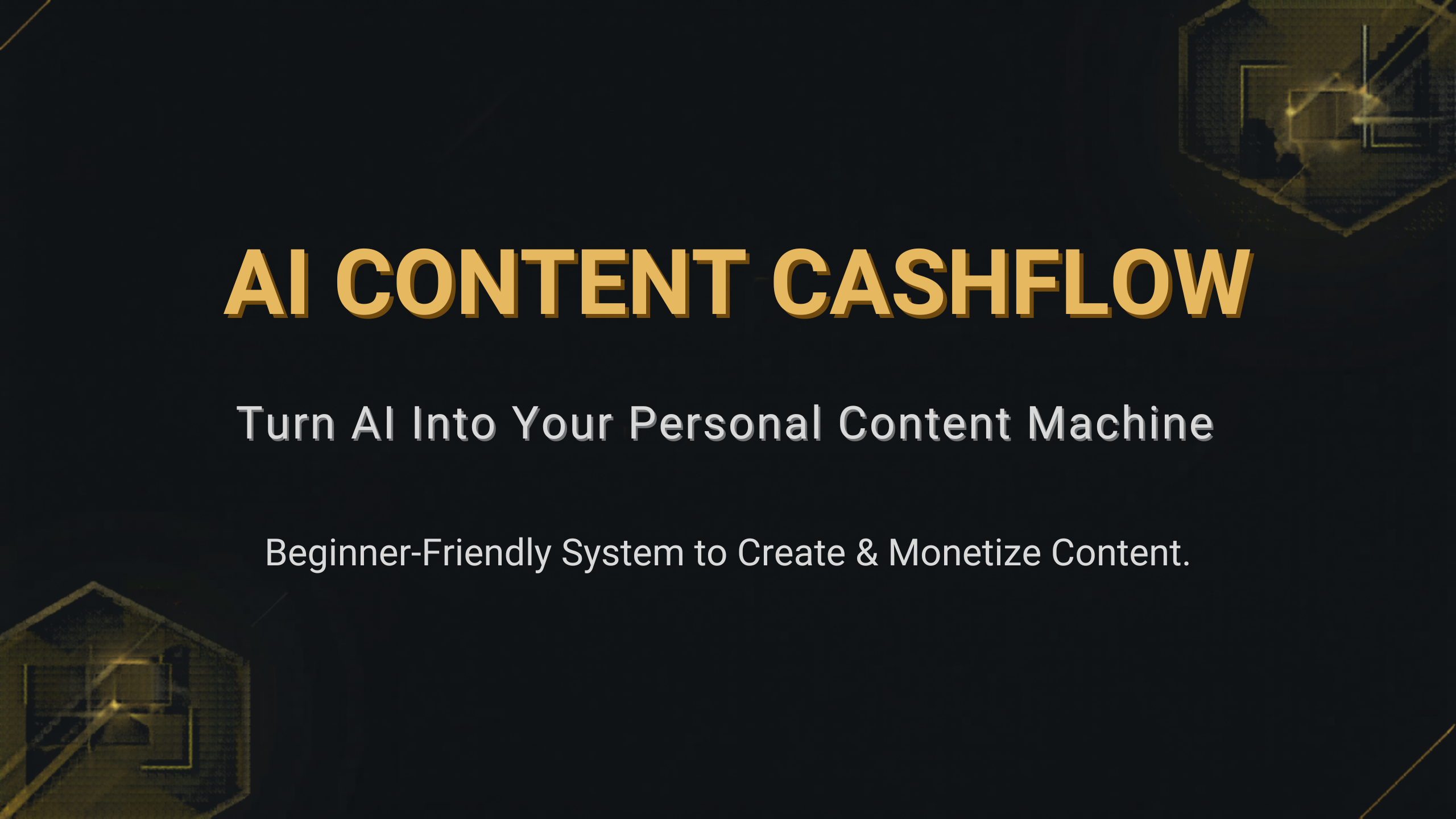 AI Content Cashflow