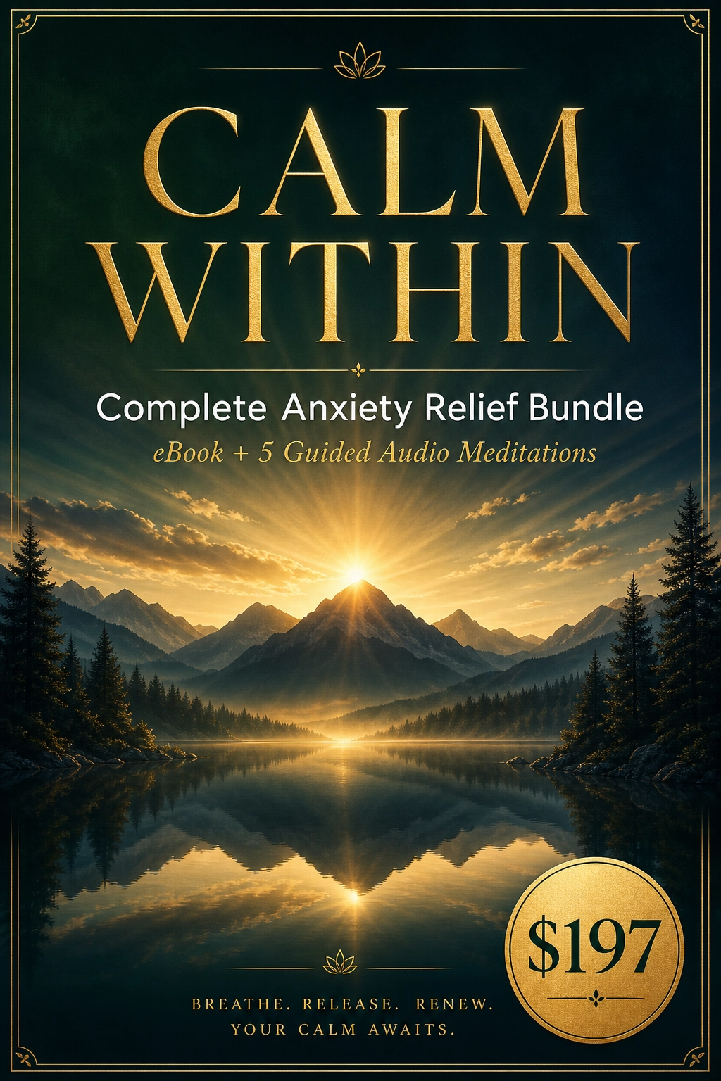 Calm Within: Complete Anxiety Relief Bundle
