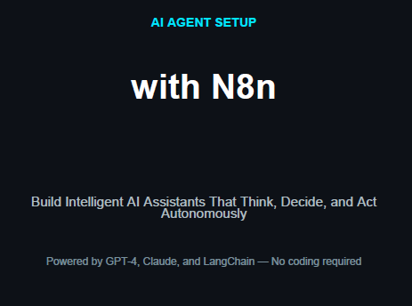 6. AI Agent Setup n8n