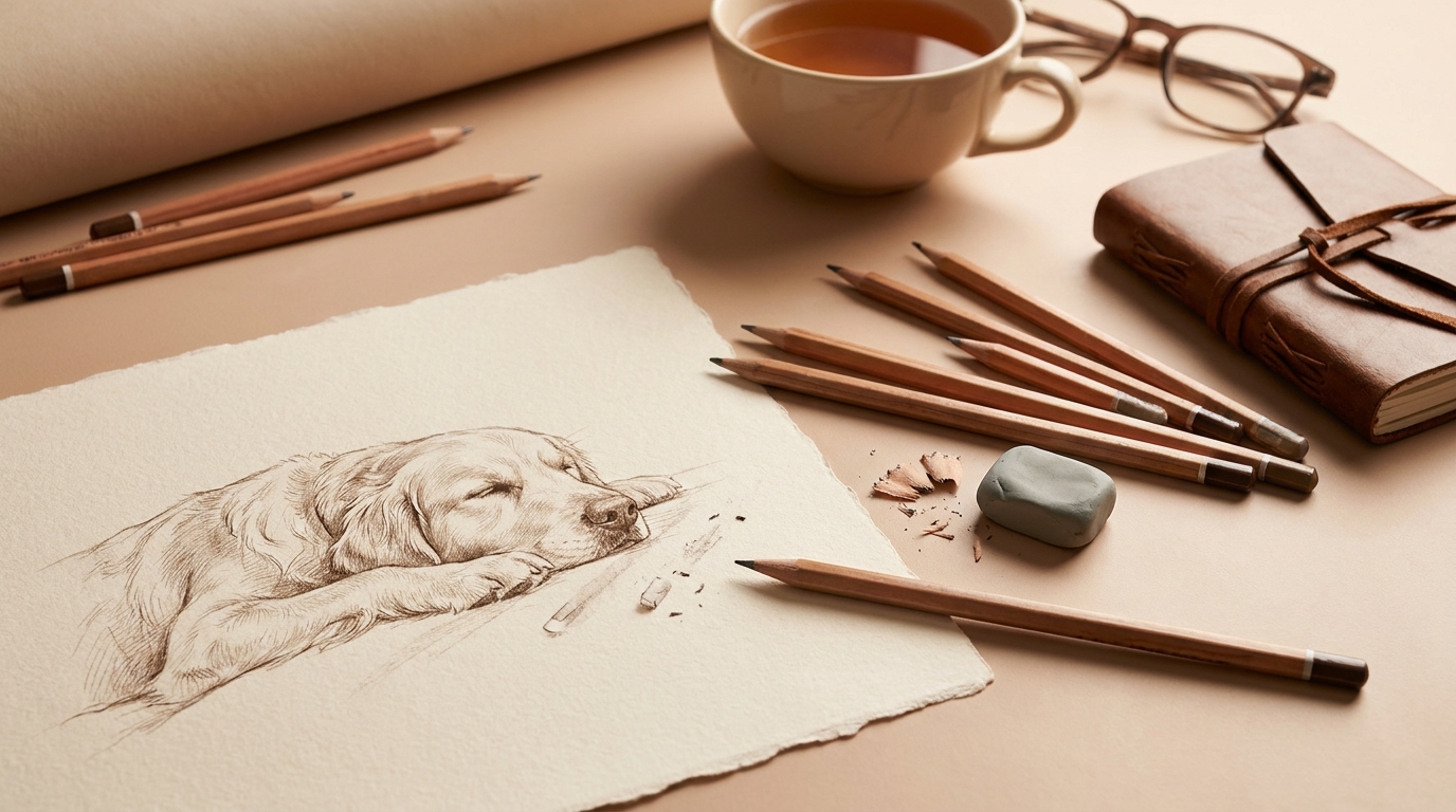 Custom Portrait or Pet Sketch