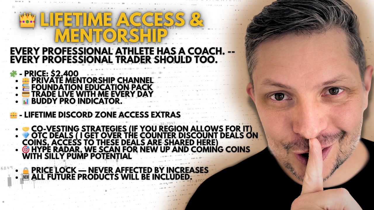 👑 LIFETIME ACCESS & Mentorship