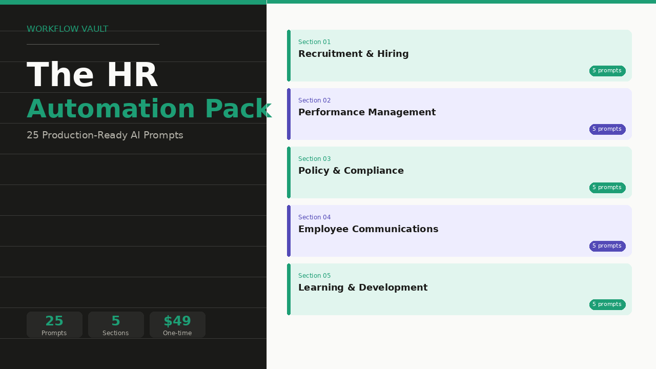 HR Automation Pack
