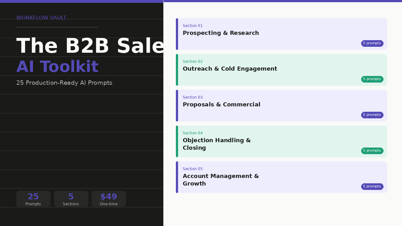 B2B Sales AI Toolkit