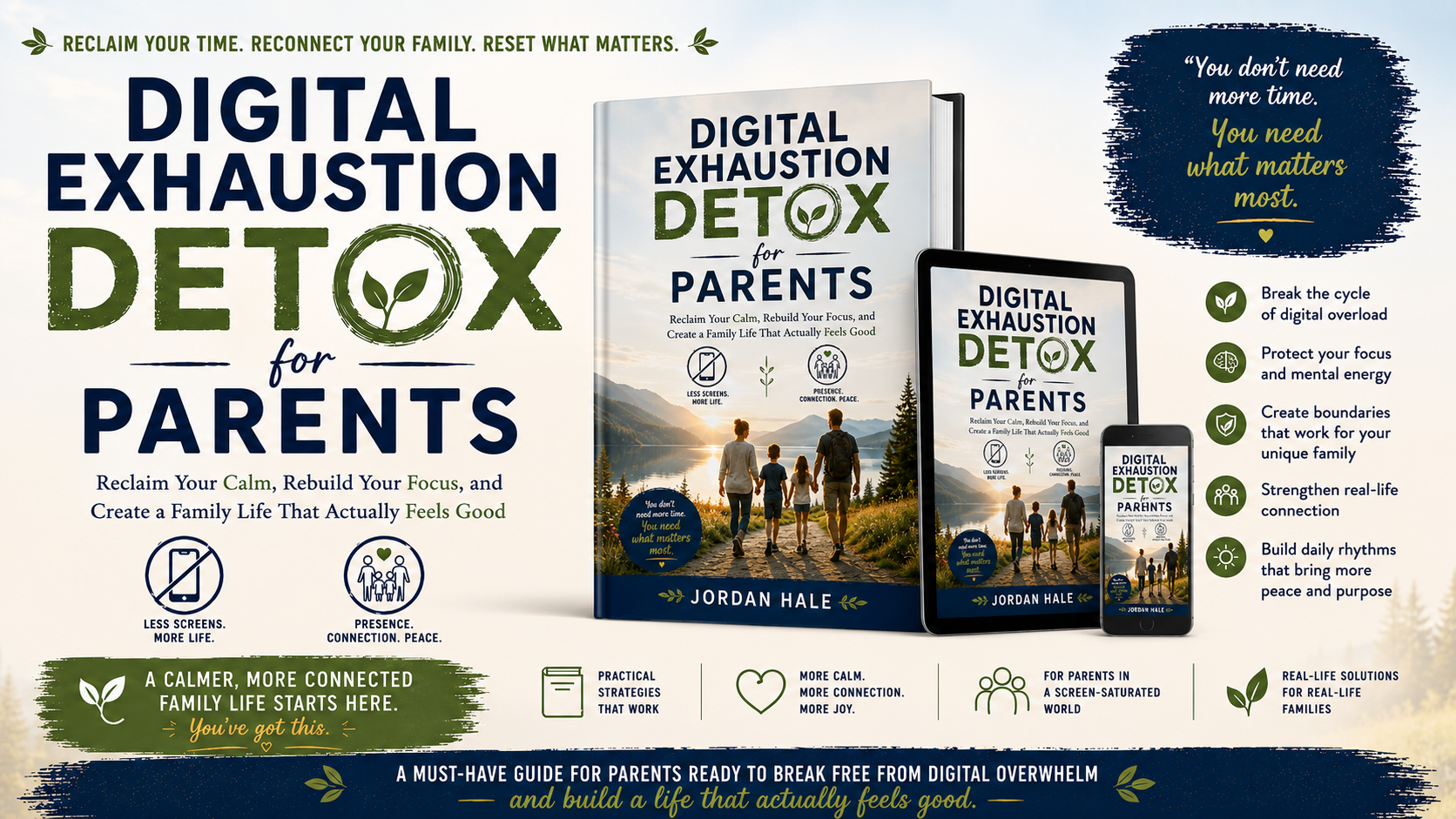 Digital Exhaustion Detox for Parents