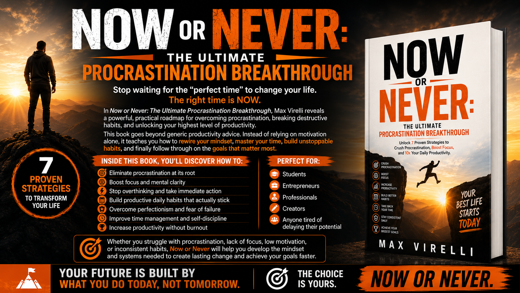 Now or Never: The Ultimate Procrastination Breakthrough