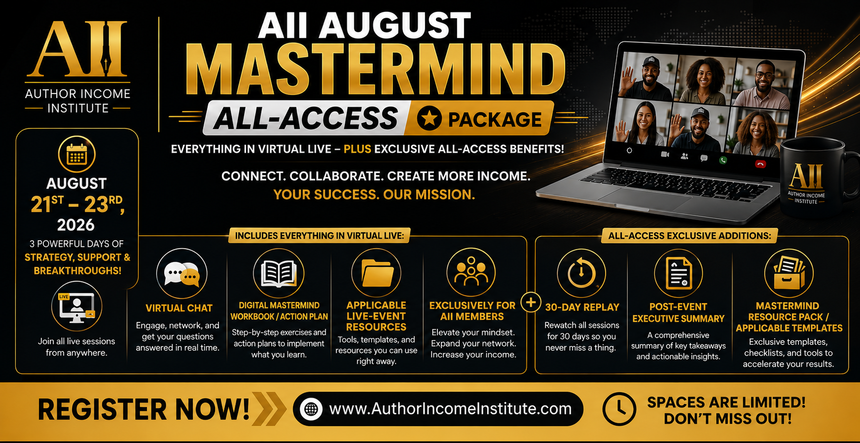 AII August Mastermind ALL-ACCESS
