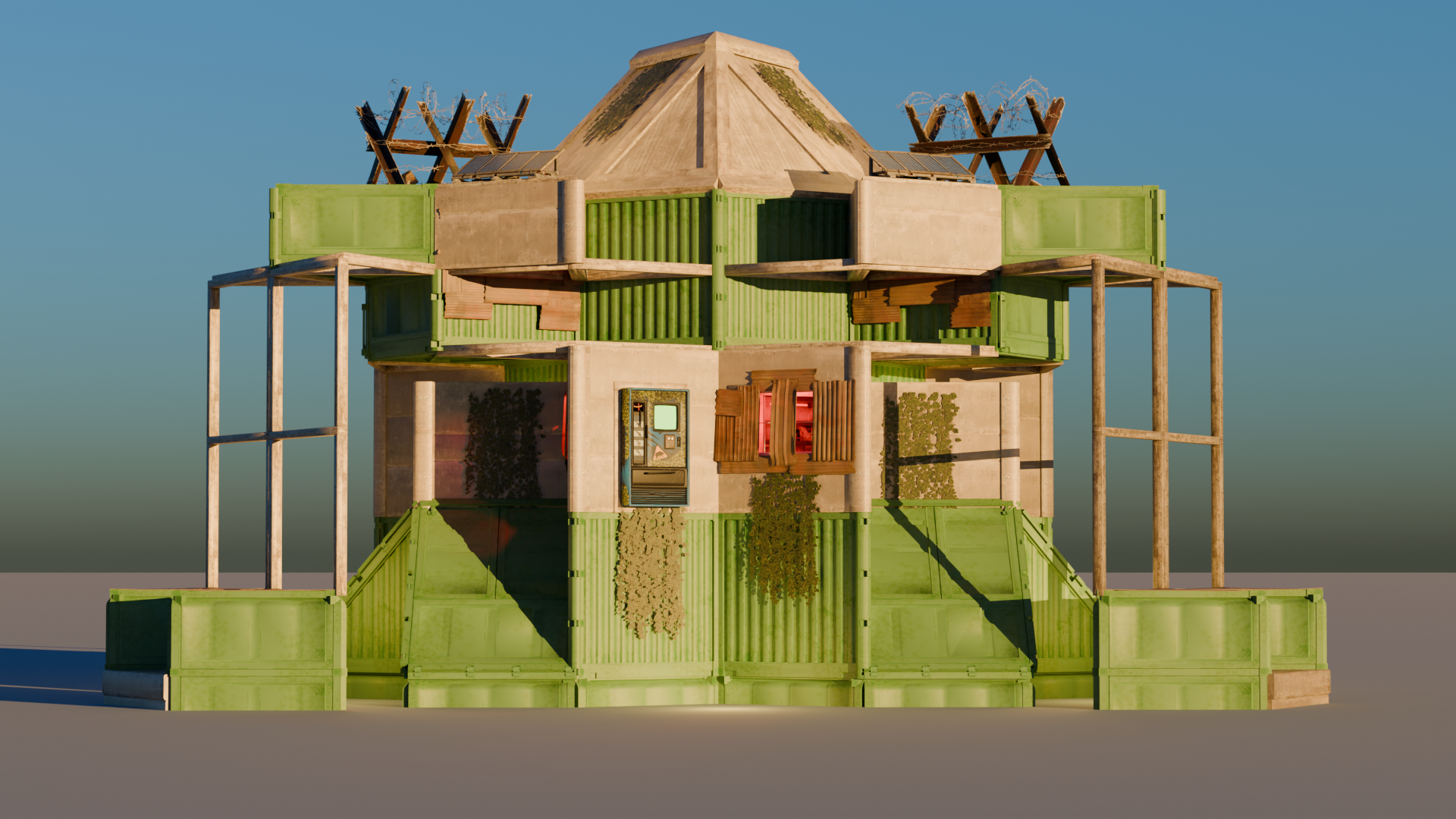 [SOLD OUT] TRAPPER - Limited Edition SOLO/DUO/TRIO Bunker Base | RUST