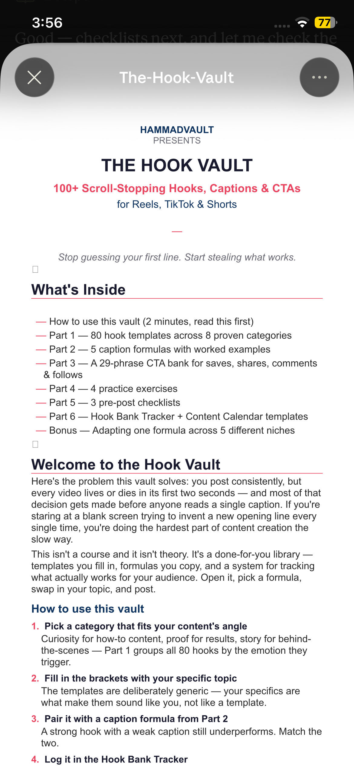 The Hook Vault 