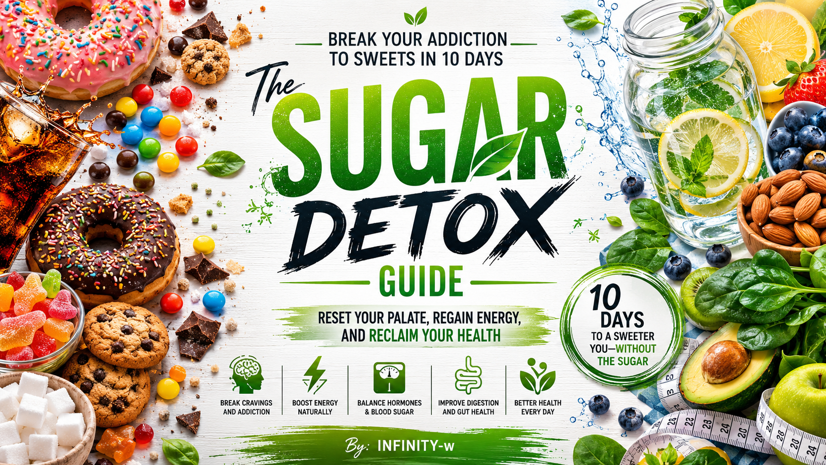 The Sugar Detox Guide: Break Your Addiction to Sweets in 10 Days
