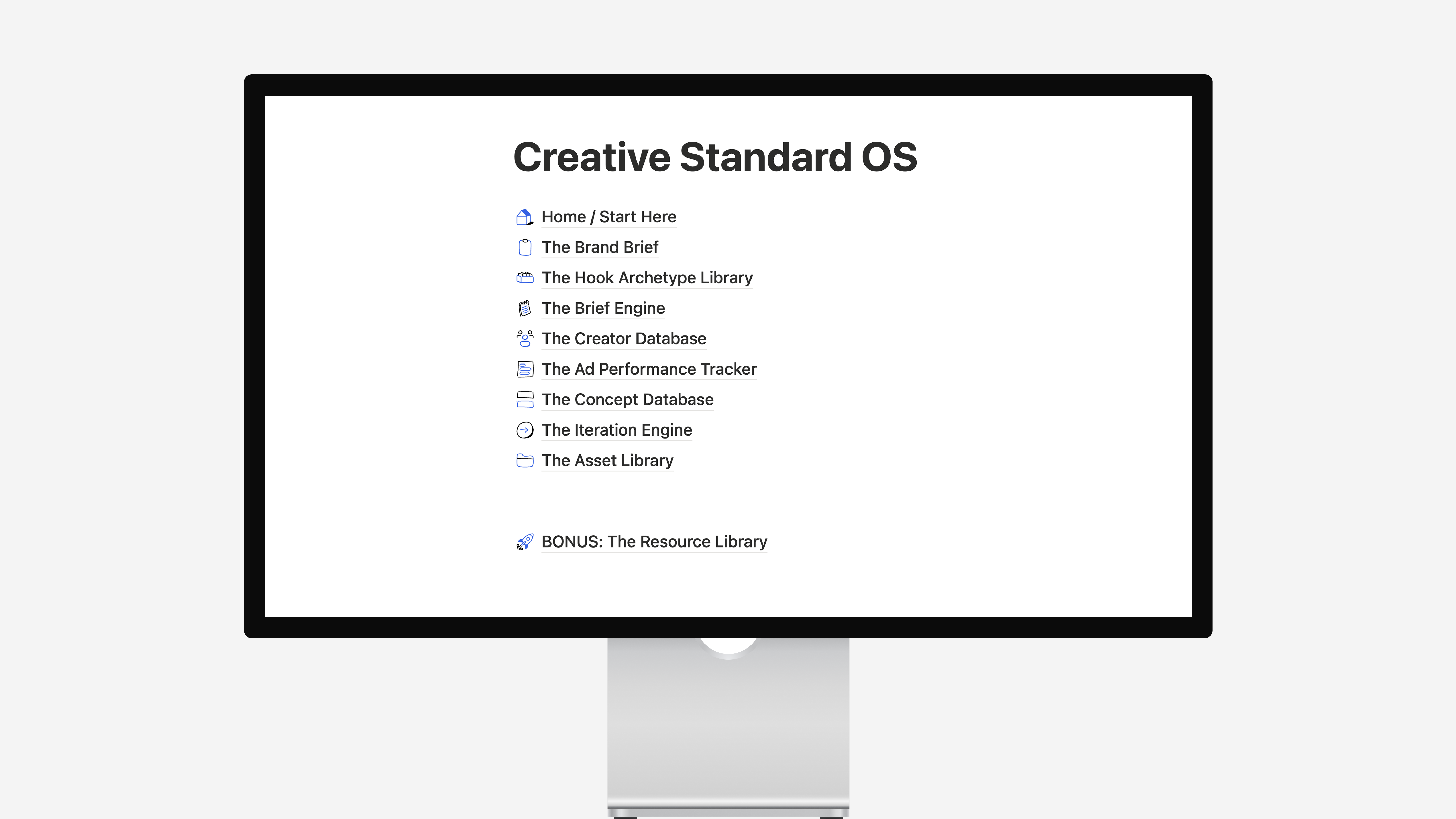 Creative Standard OS