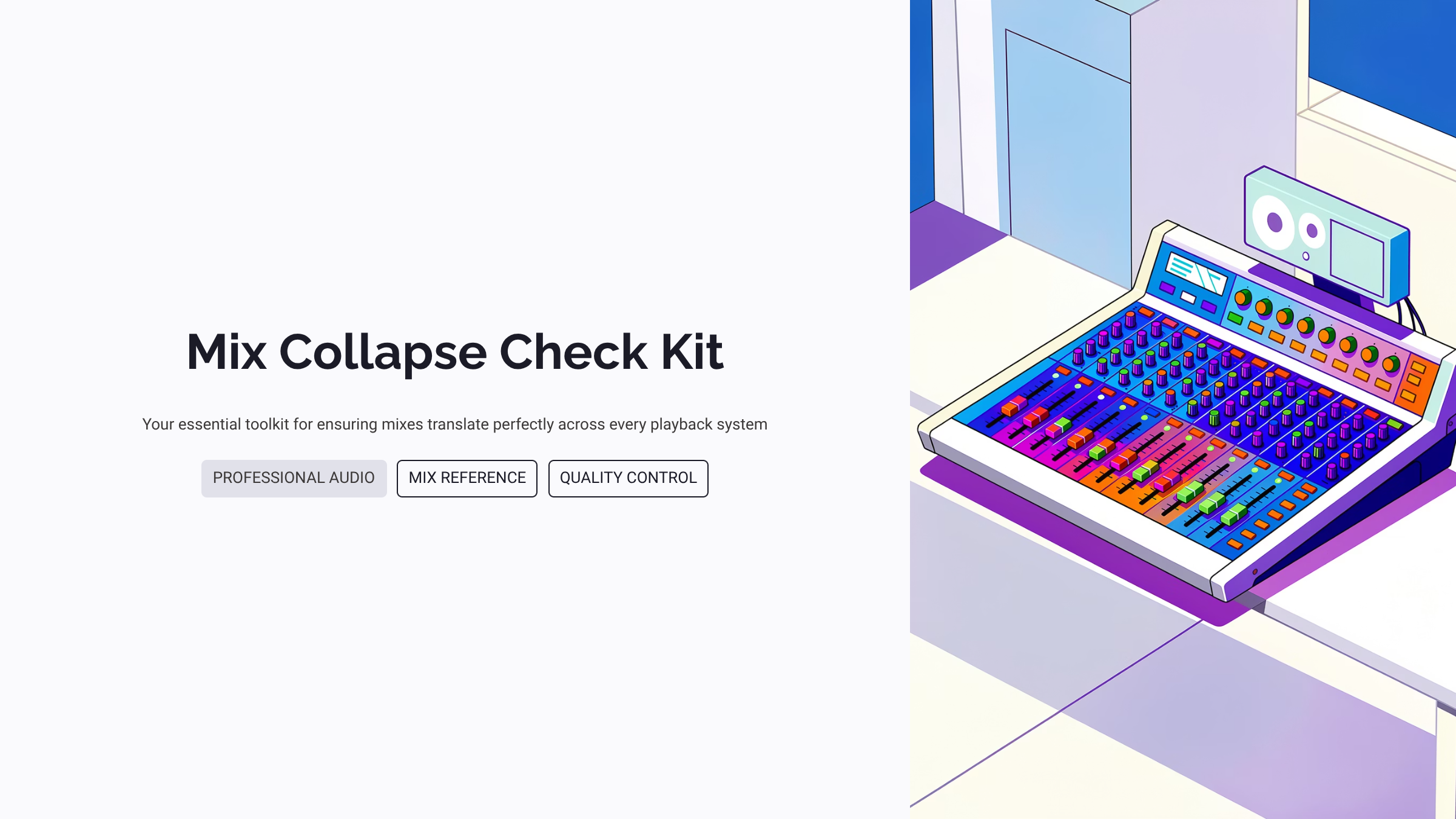 Mix Collapse Check Kit