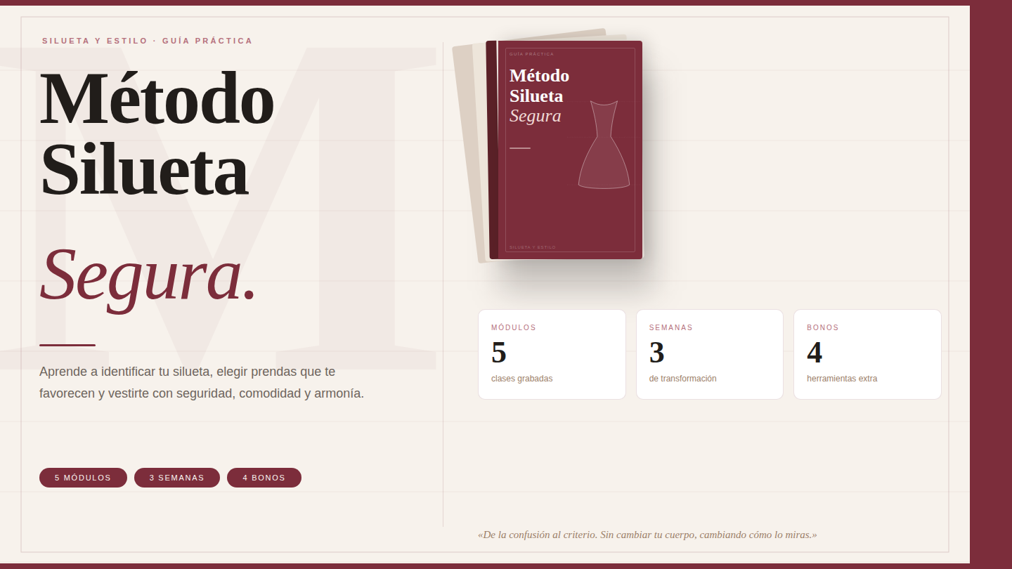 Método Silueta Segura
