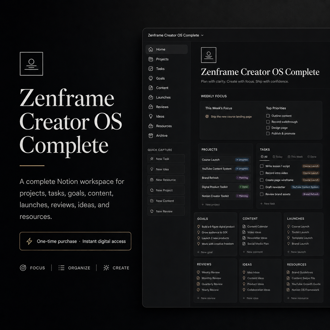 Zenframe Creator OS Complete