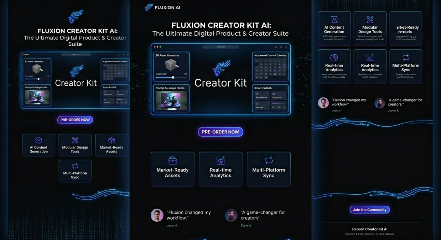 Fluxion Creator Kit AI