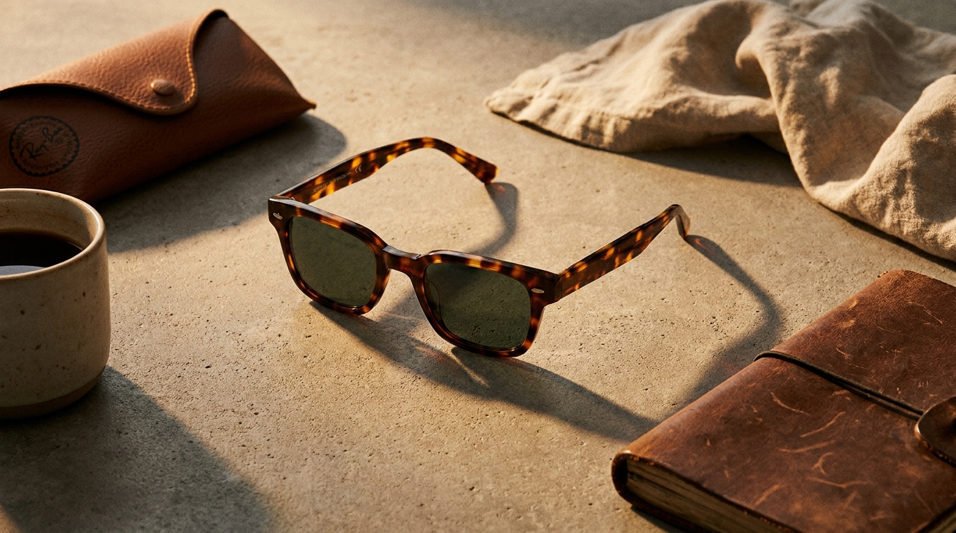 ShadeVault Square Frame Sunglasses