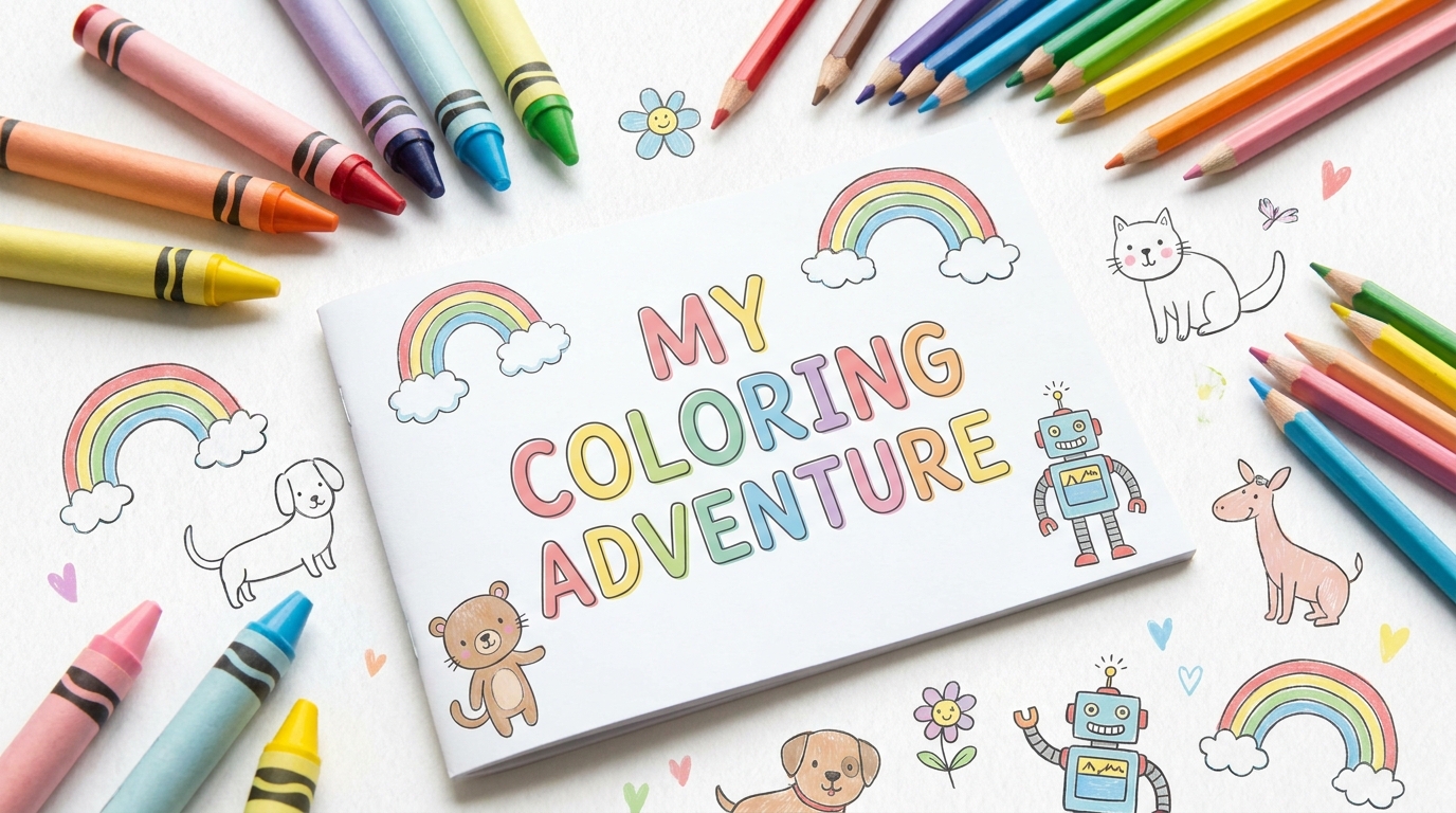 Kids Coloring Workbook