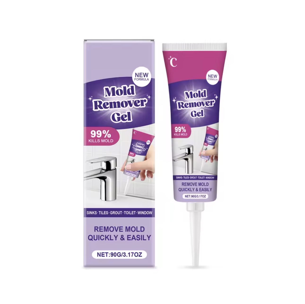 Mold & Mildew Cleaning Gel