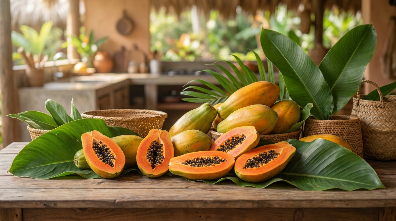Fresh Papaya Box