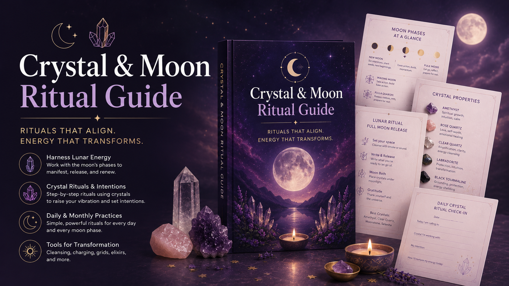 Crystal & Moon Ritual Guide