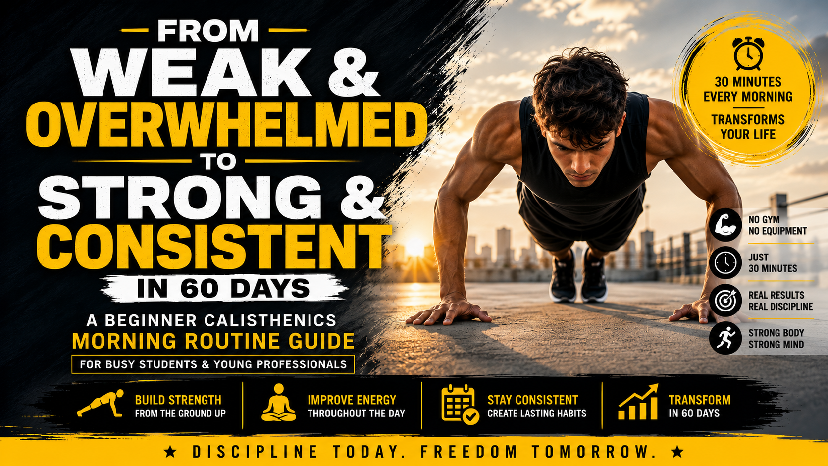 From Weak & Overwhelmed to Strong & Consistent in 60 Days