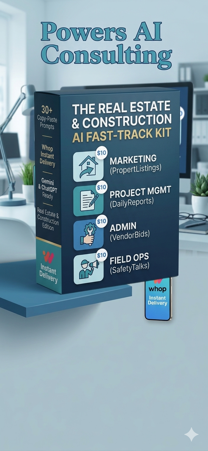 The AI Fast-Track Kit: Real Estate & Construction Edition