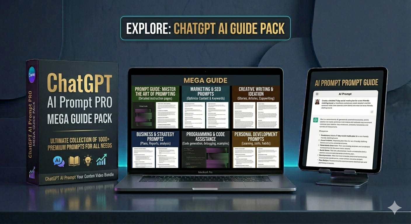  10,000+ Master ChatGPT & AI Prompts Mega Guide – Pre-Built Copywriting, Marketi