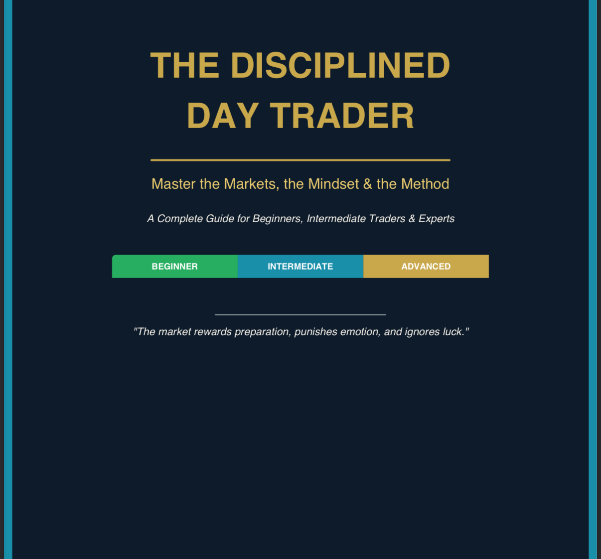 The Disciplined Day Trader
