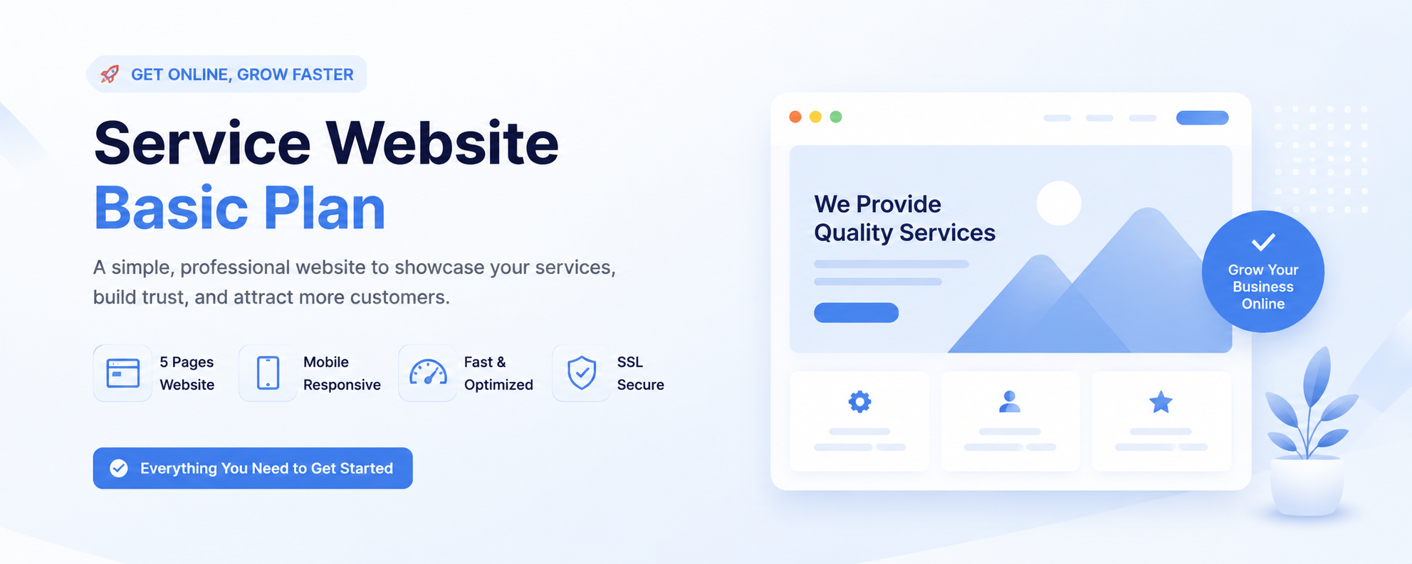 Websites Basic Plan