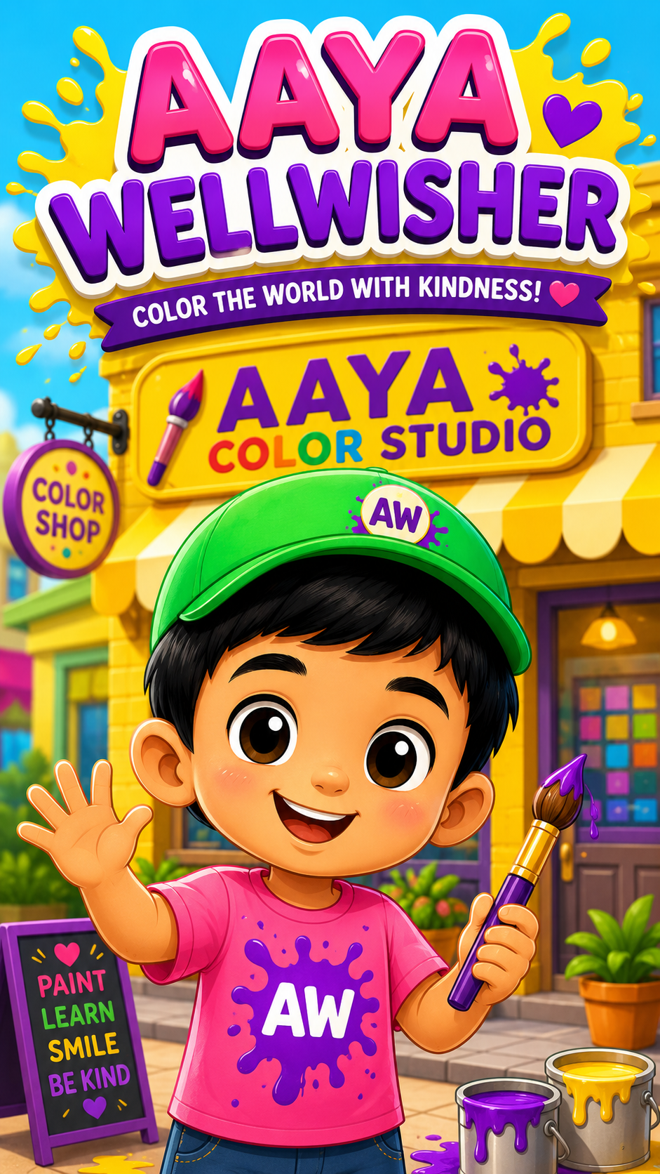 Learn colors and have funn with your kids