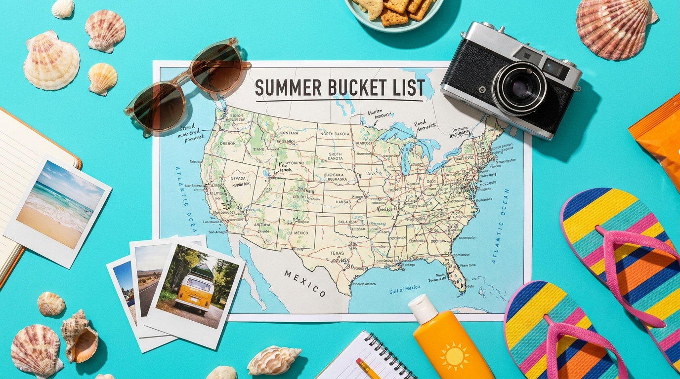 🏖️ Summer Bucket List Planner