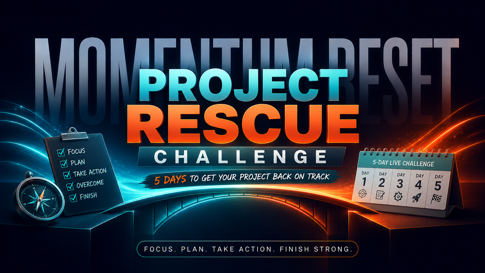 Project Rescue | 5-Day Live Challenge to Finally Finish What Matters