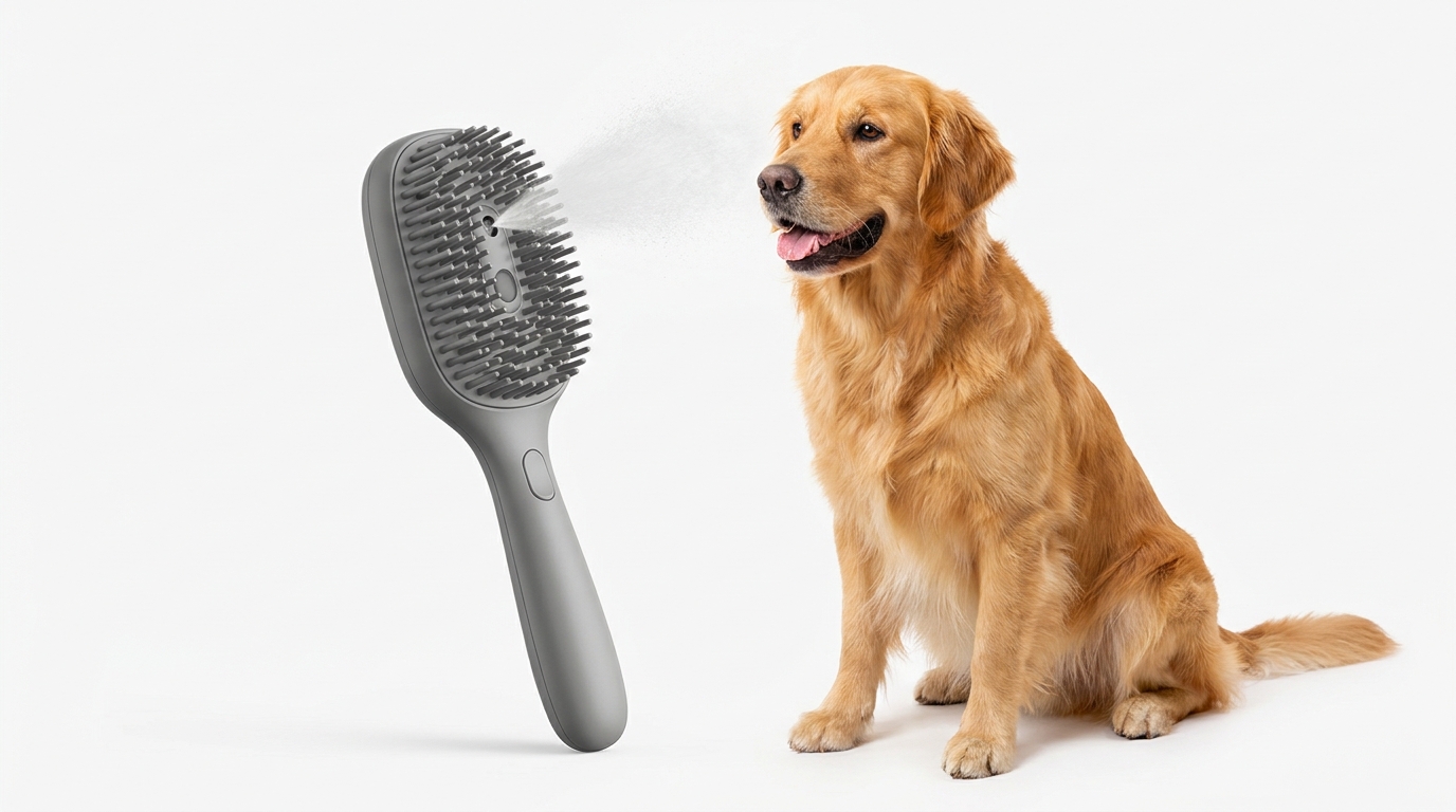 Brosse Spray Toilettage Animaux