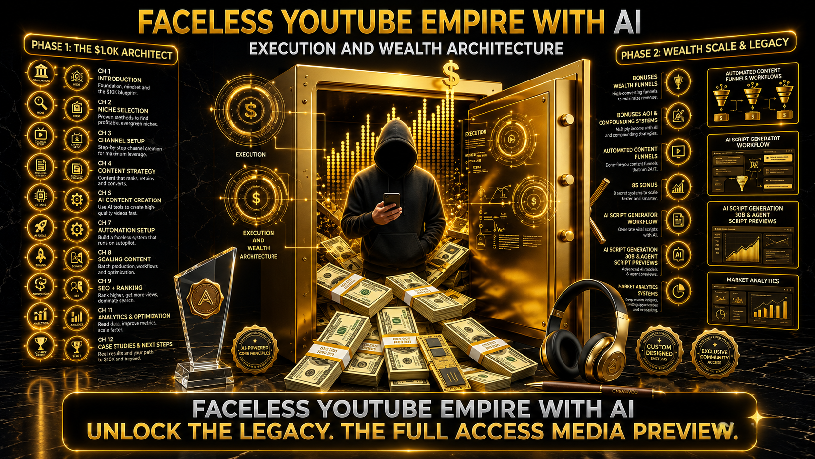 Faceless YouTube Empire with AI