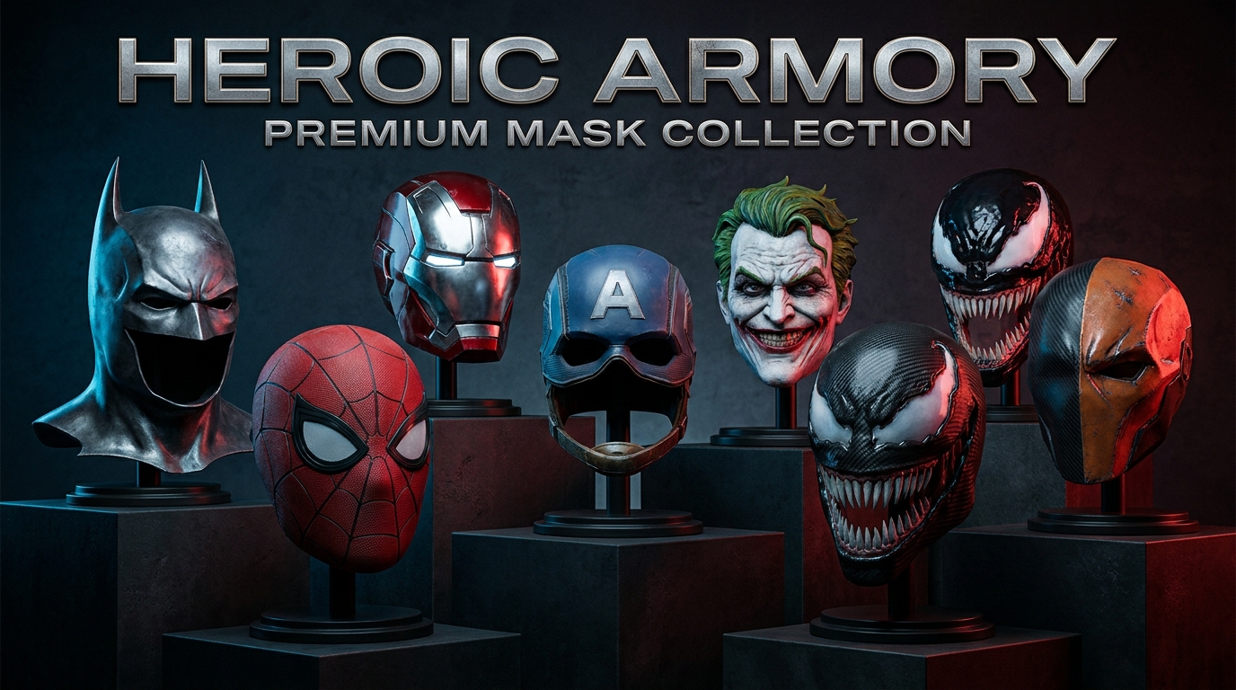 Superhero Mask Collection