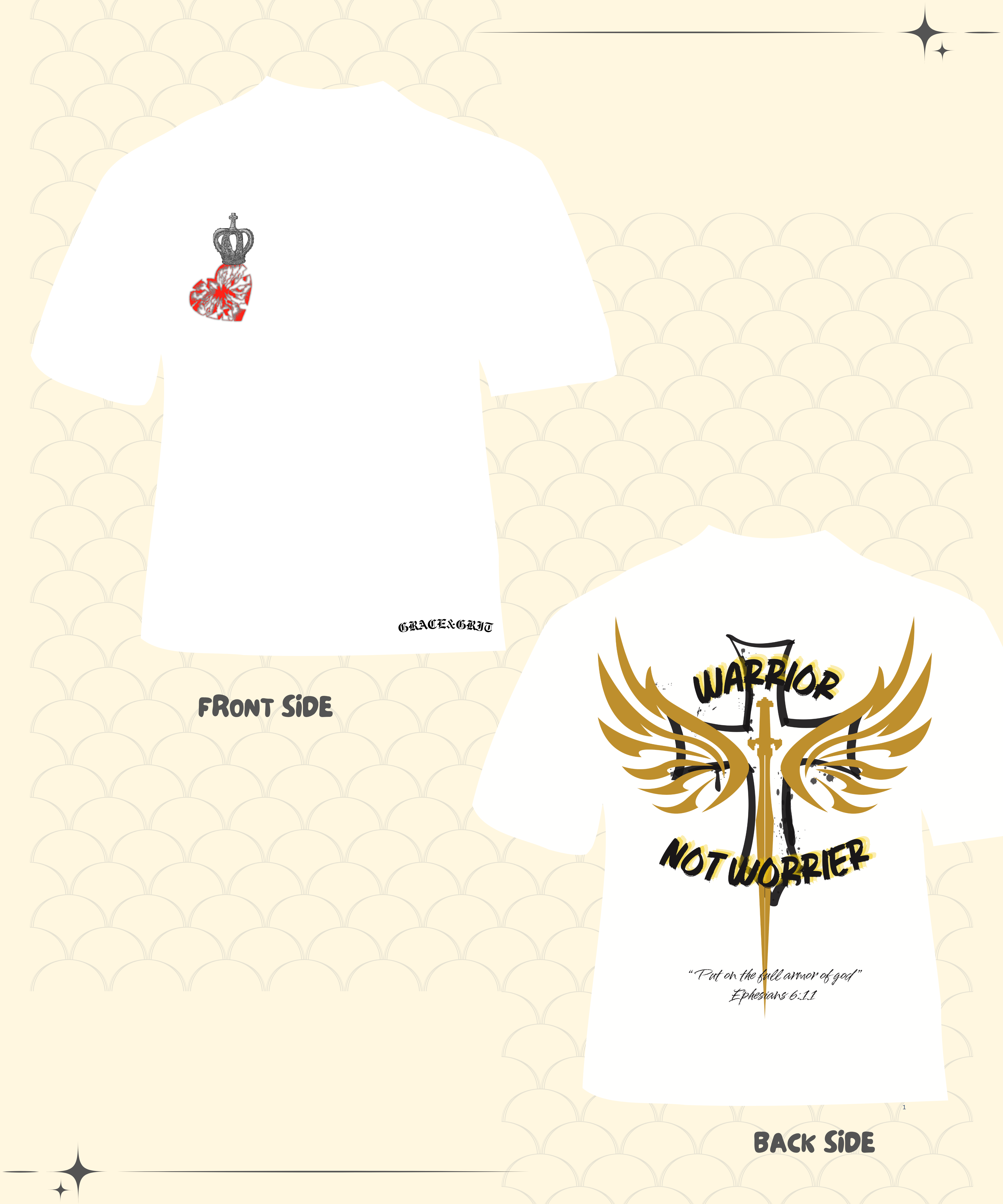 Warrior not worrier T
