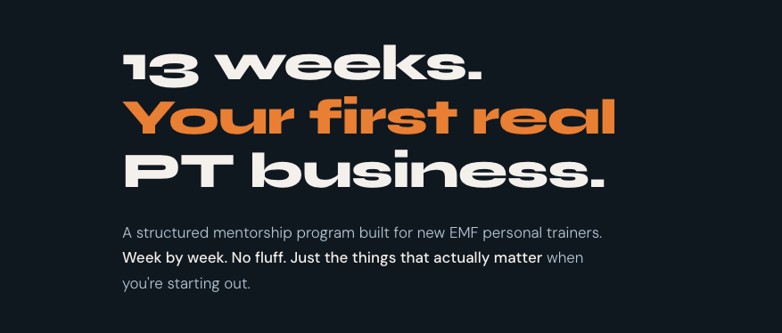 EMF PT Mentor Program