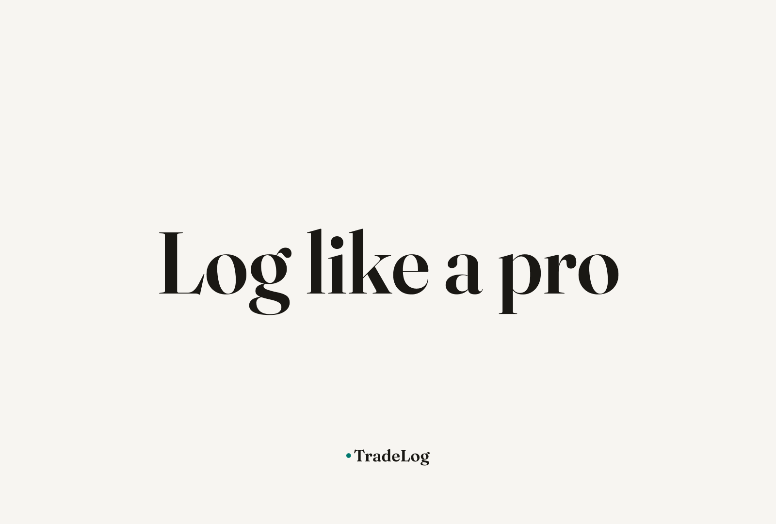 TradeLog - #1 AI-Powered Trading Journal