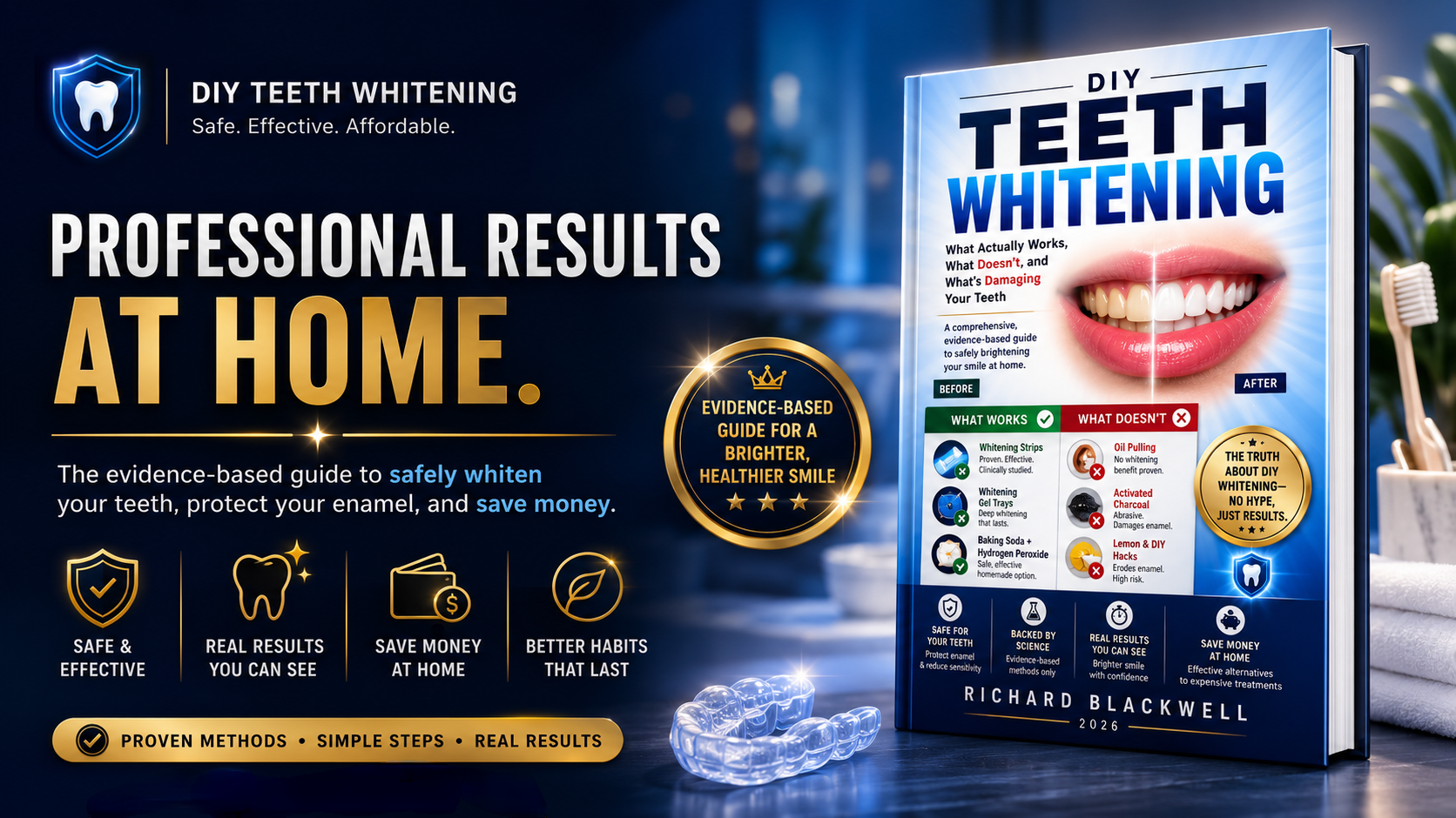 DIY TEETH WHITENING THAT WORKS
