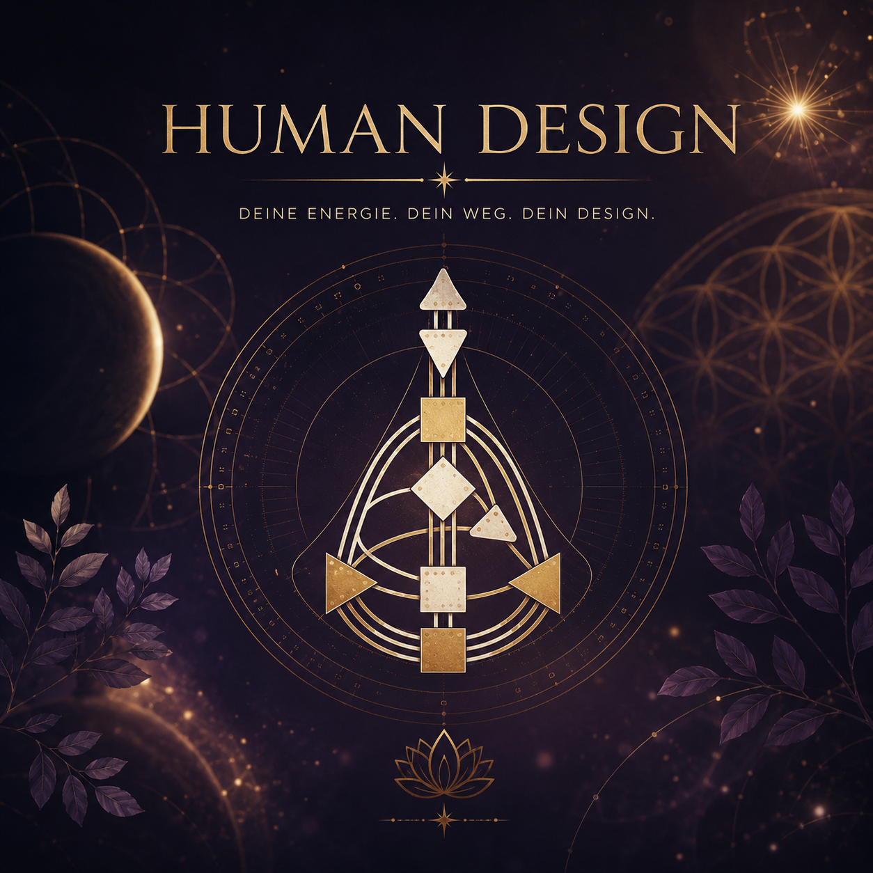 ✨ Human Design Komplettanalyse by Rhia