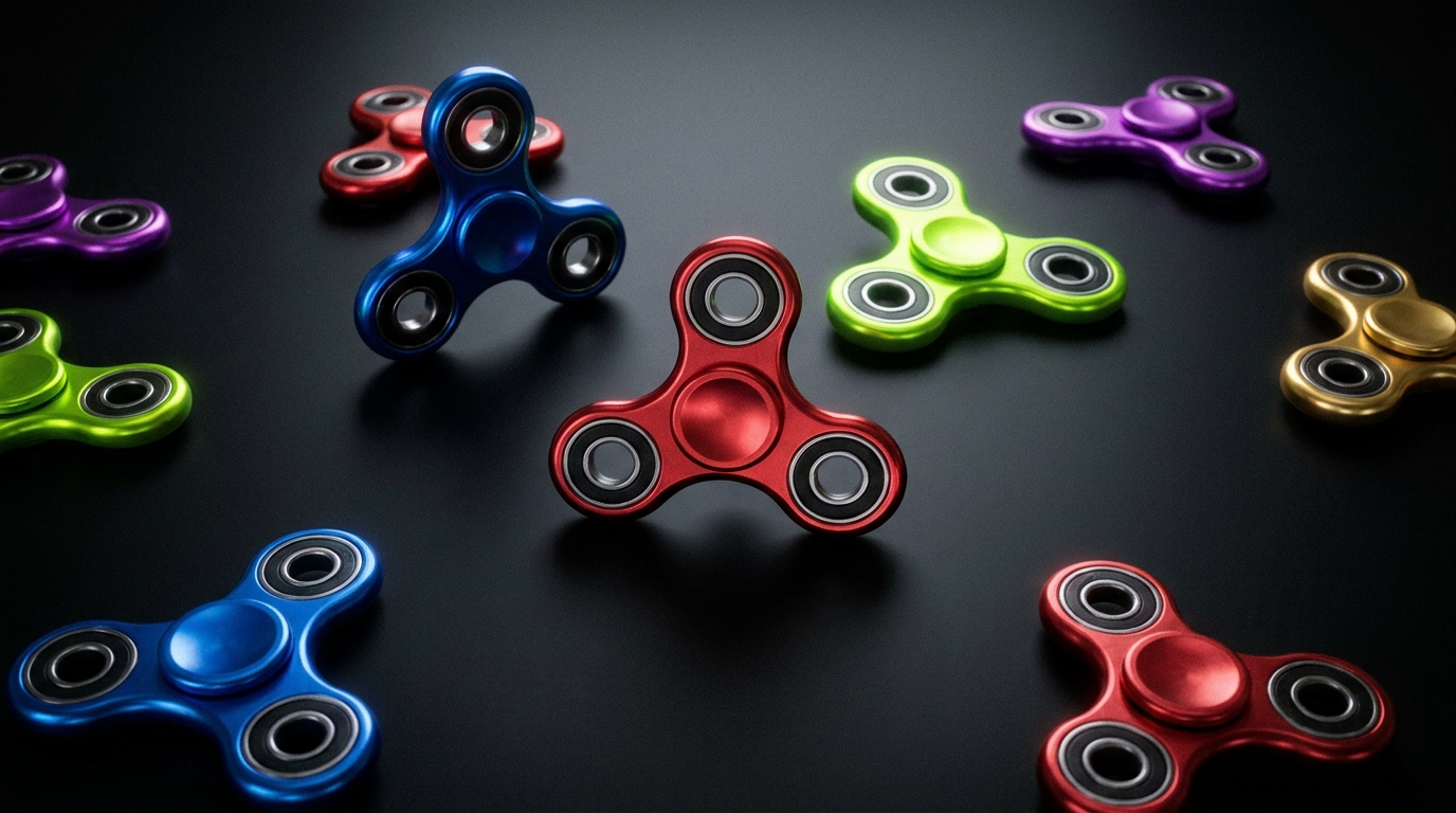 Multi-Color Fidget Spinner