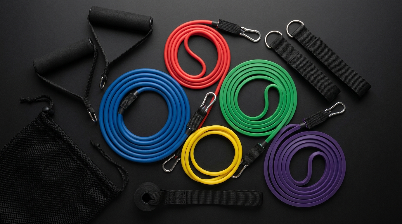 Elite Resistance Bands Set (5-Pack)