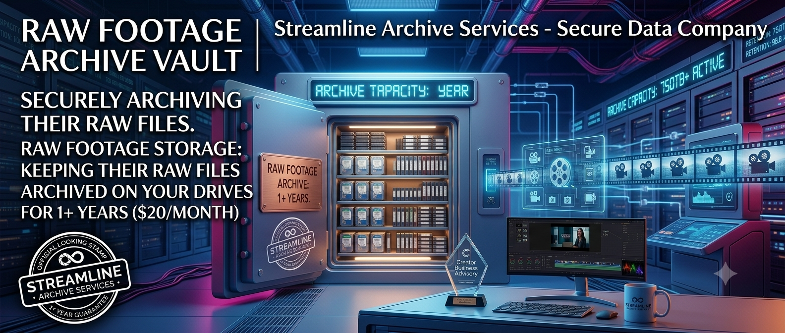 Raw Footage Storage